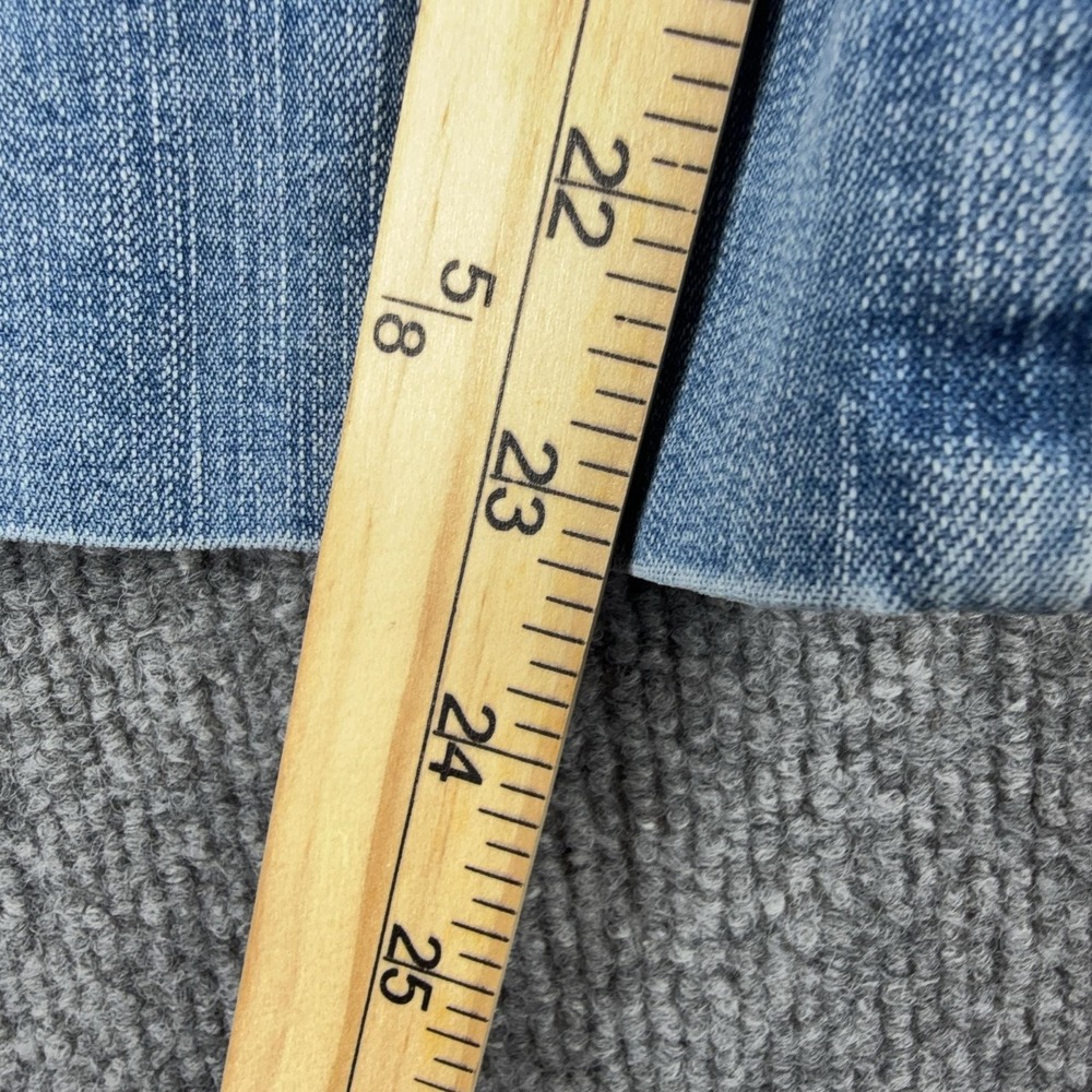 BandolinoBlu Capri Jeans Womens 22W Light Wash High Rise Relaxed Cuffed Denim - Picture 2 of 9